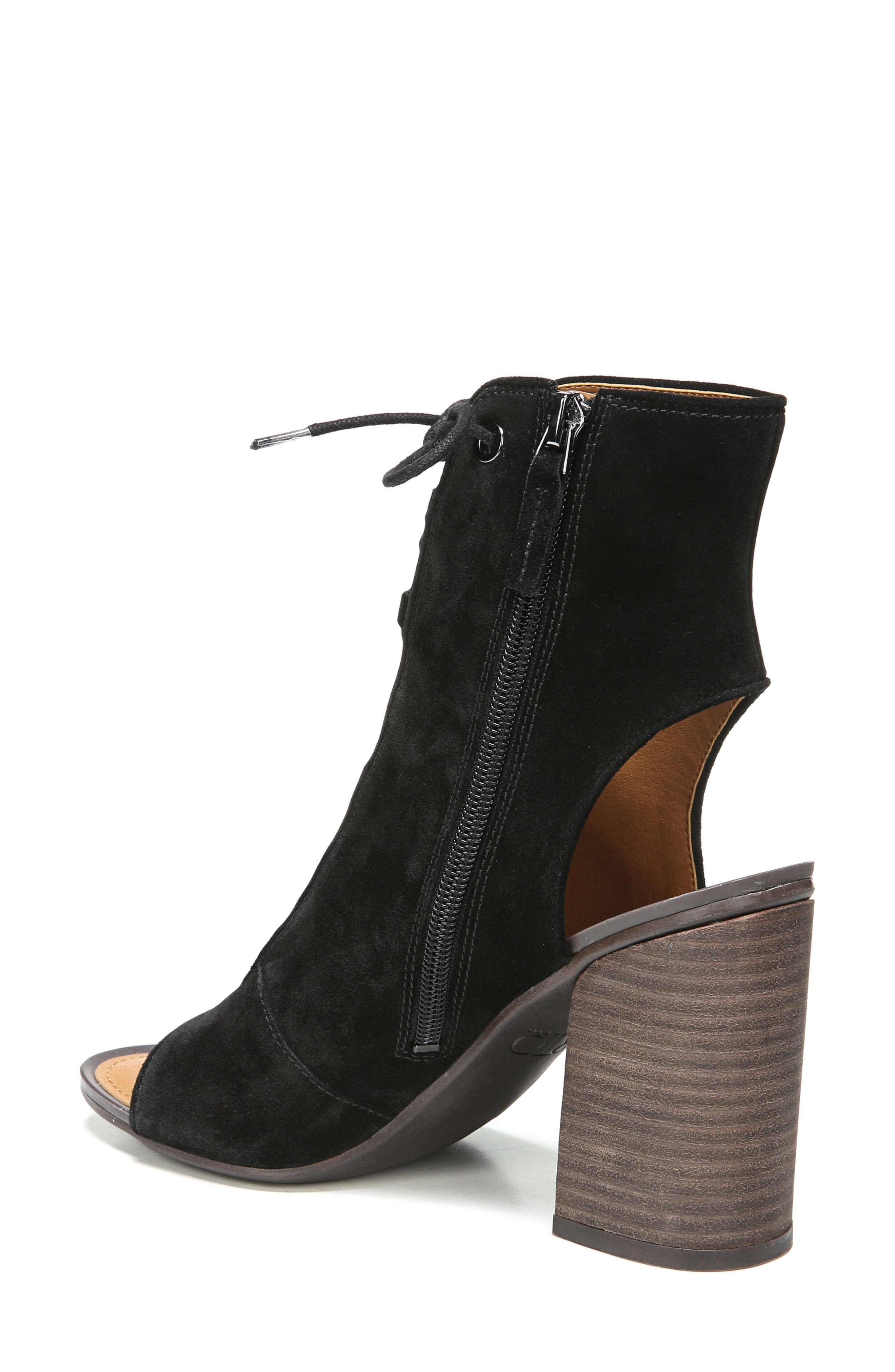 SARTO by Franco Sarto Steffie Peep Toe Bootie, Alternate, color, 