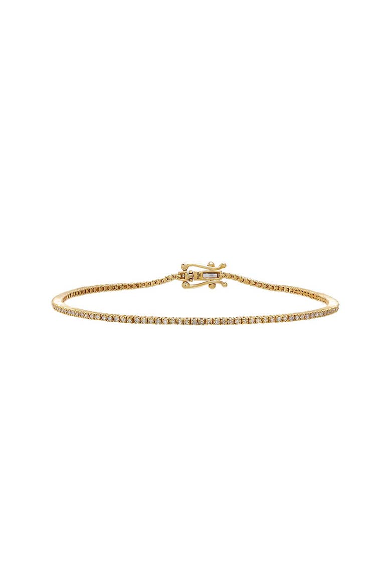 1CT Diamond Four Prongs Tennis Bracelet 14K, Main, color, 14K Gold - 1 Carat