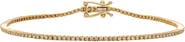 BY ADINA EDEN 1CT Diamond Four Prongs Tennis Bracelet 14K