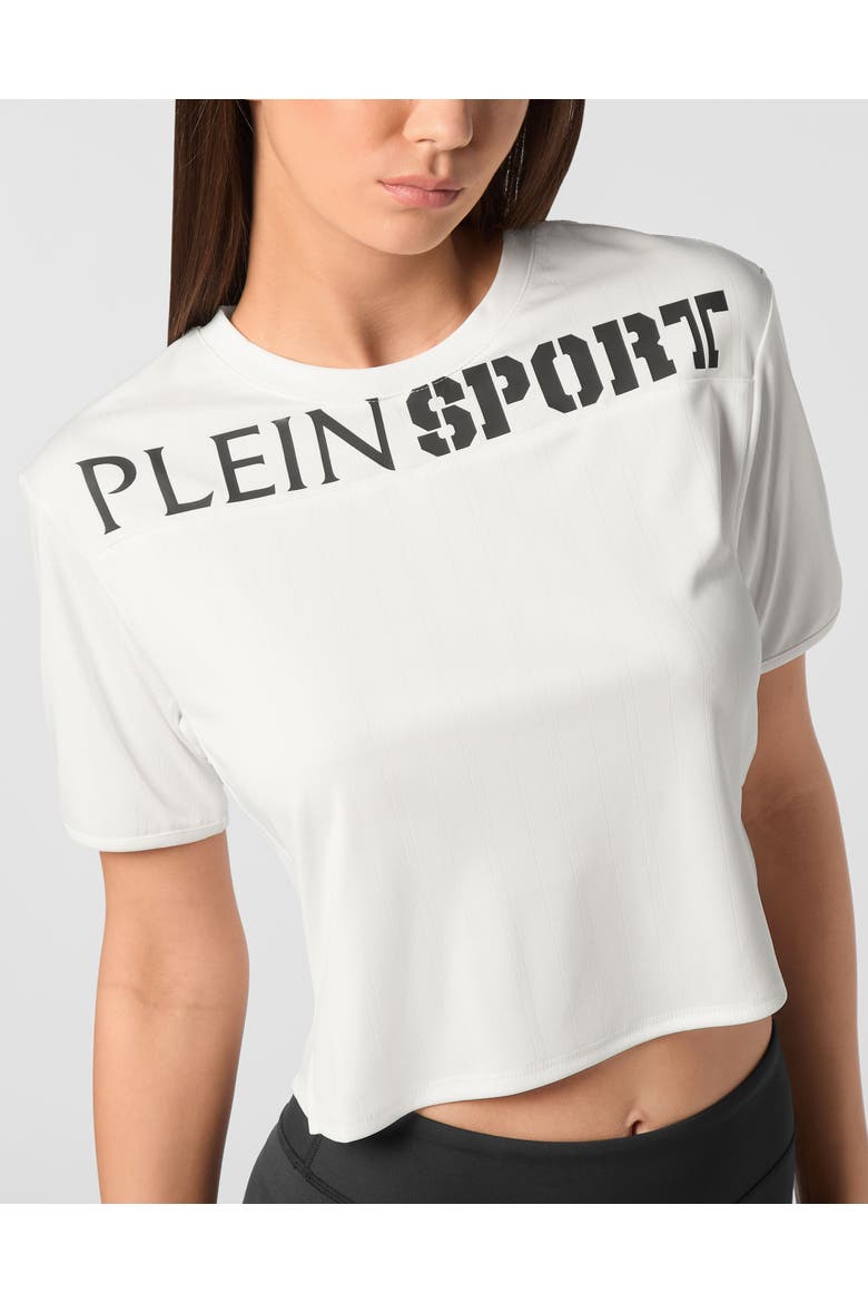 T-Shirt Round Neck Women, Alternate, color, white