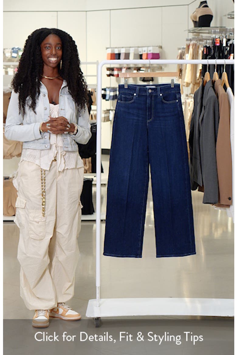 Anessa High Waist Wide Leg Jeans video
