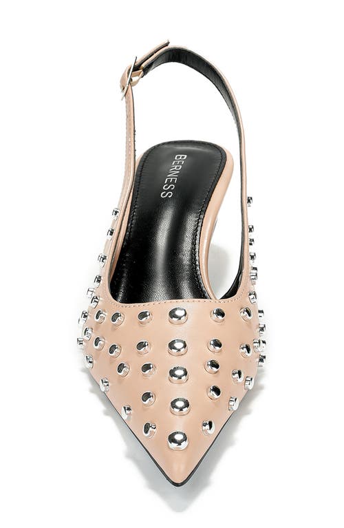 Berness Carlina Kitten Heel Slingback Pump