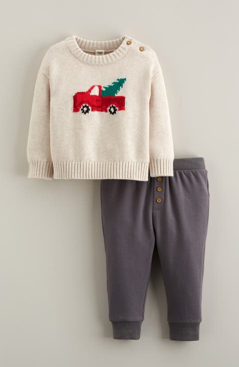 Jacquard Sweater & Pants Set (Baby)
