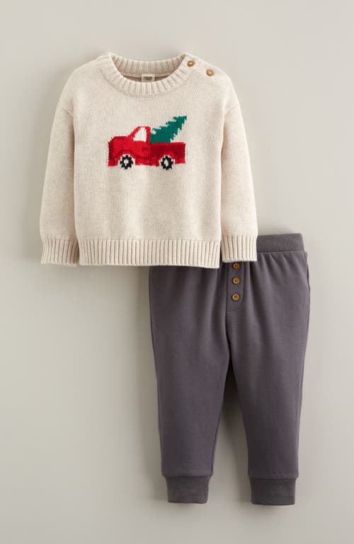Tucker + Tate Babies'  Jacquard Sweater & Pants Set In Multi