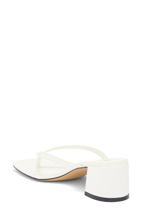 Abound Blayne Block Heel Sandal In White