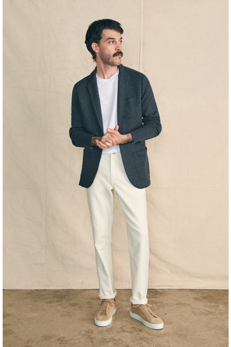 Inlet Knit Blazer, Alternate, color, BLACK SKY MELANGE