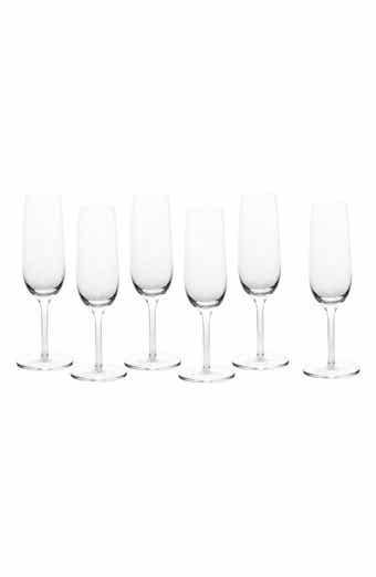 Schott Zwiesel Banquet Set of 6 Champagne Flute Glasses