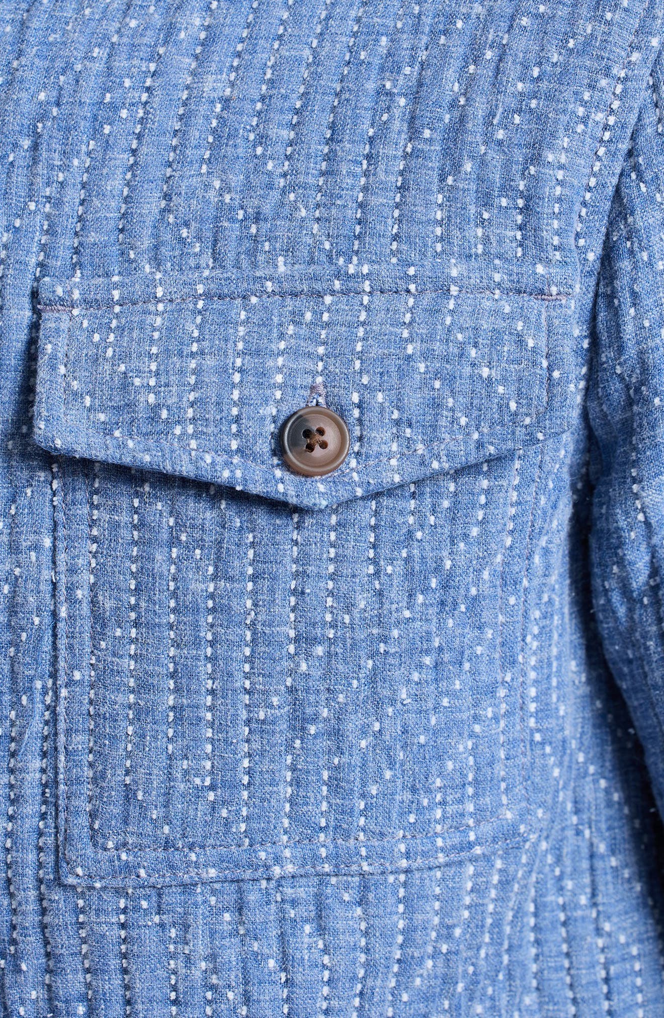 Мужские Robert Graham Shawell Woven Shirt Jacket — фото 4
