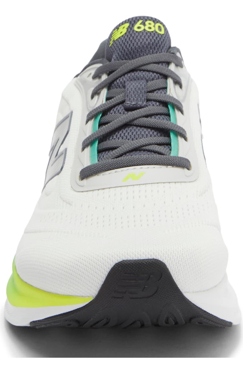 New Balance 680 Running Shoe, Alternate, color, Reflection/ Green Matter