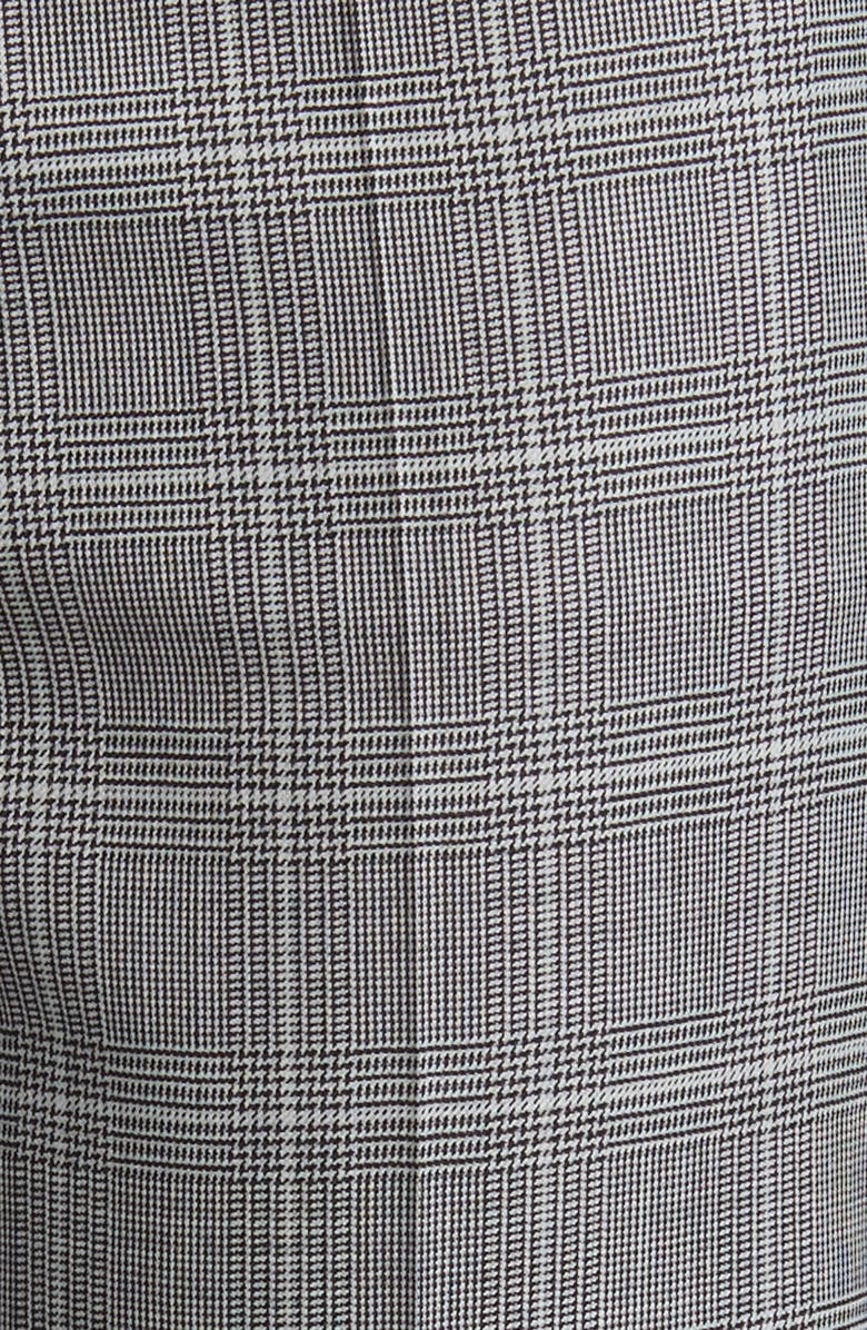 BOSS Tamarina Plaid Virgin Wool Pants, Alternate, color, 