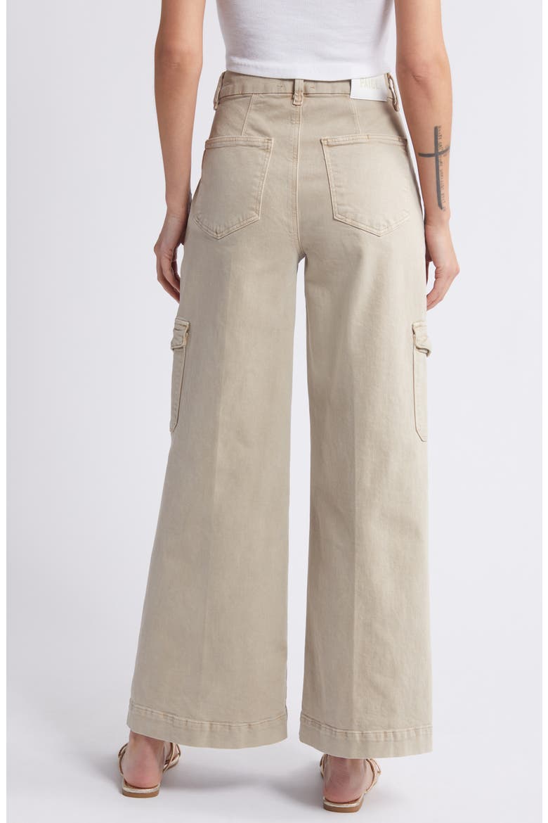 Harper Wide Leg Cargo Jeans, Alternate, color, VTSOFTSAND