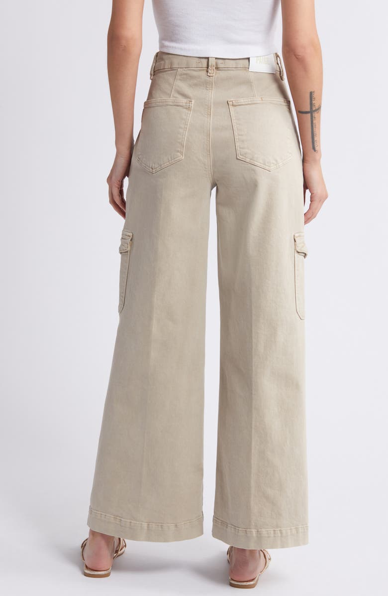 PAIGE Harper Wide Leg Cargo Jeans, Alternate, color, 