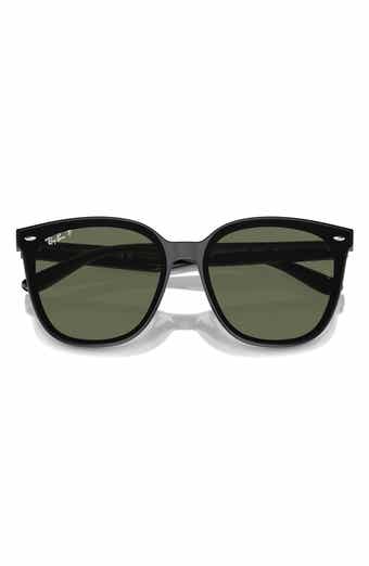 66mm Polarized Oversize Irregular Sunglasses