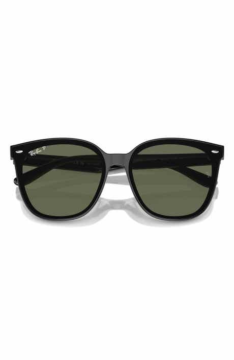 66mm Polarized Oversize Irregular Sunglasses