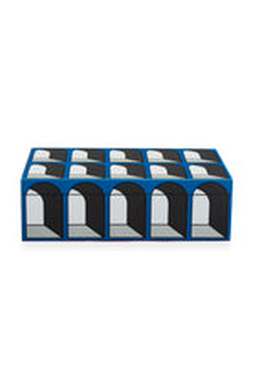 Jonathan Adler Arcade Lacquer Box In Blue