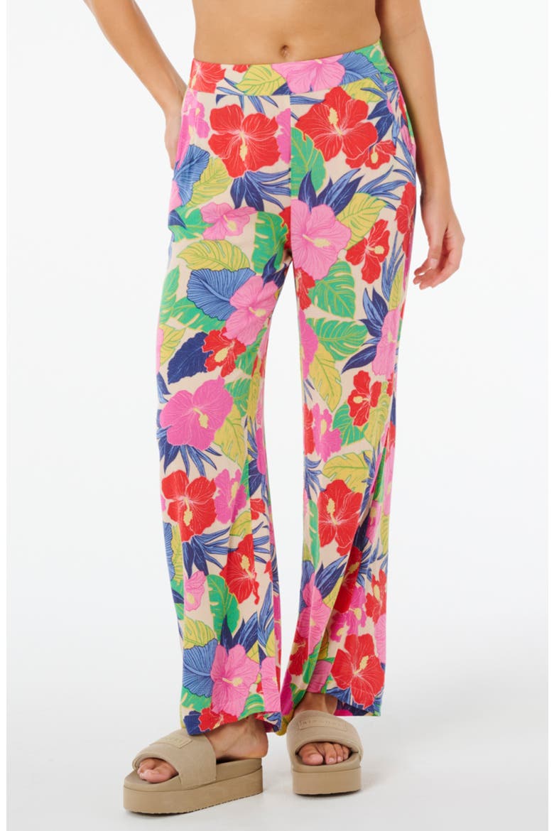 Print Wide Leg Pants, Main, color, MULTICOR RAINBOW