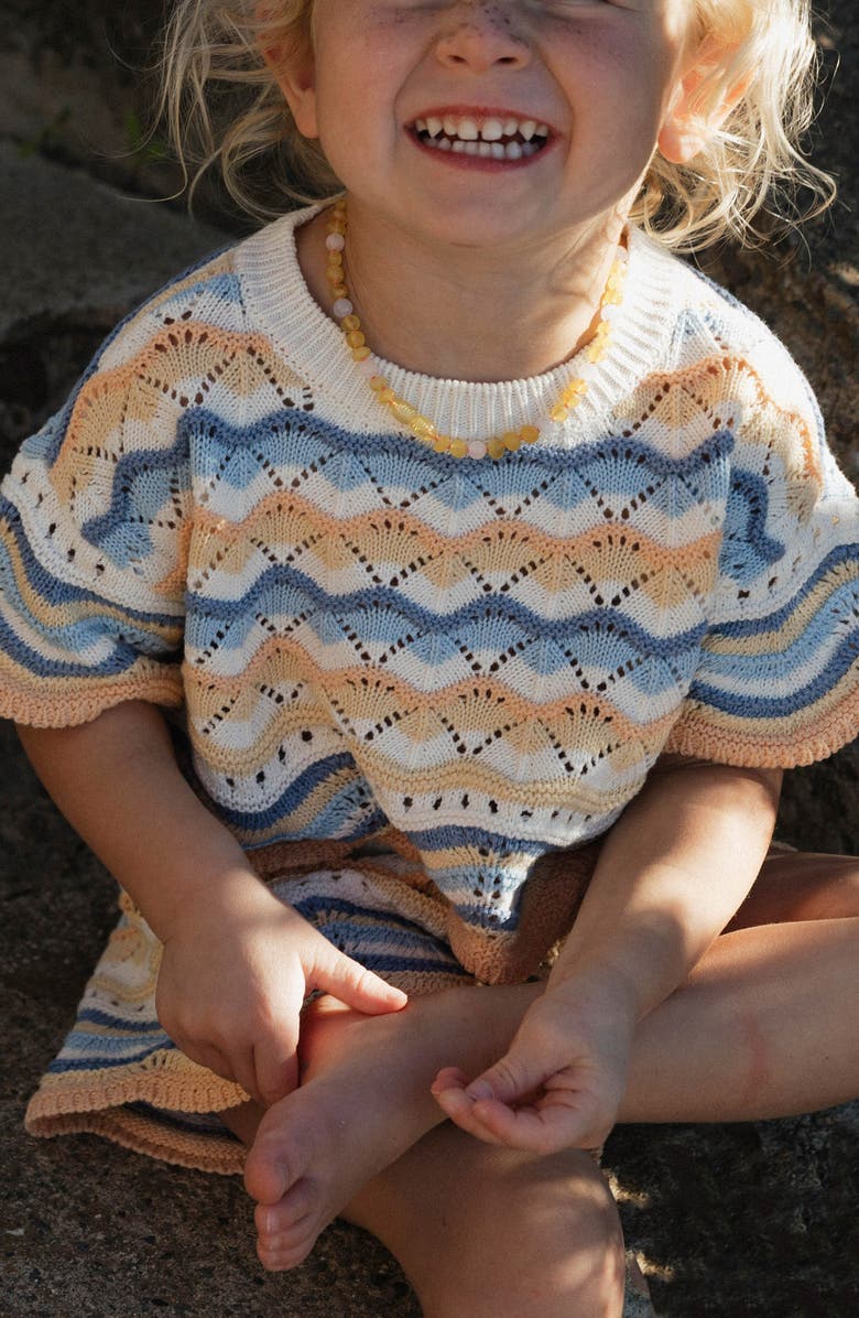 LSPACE Kids' Sunnie Knit Top & Shorts Set, Alternate, color, 