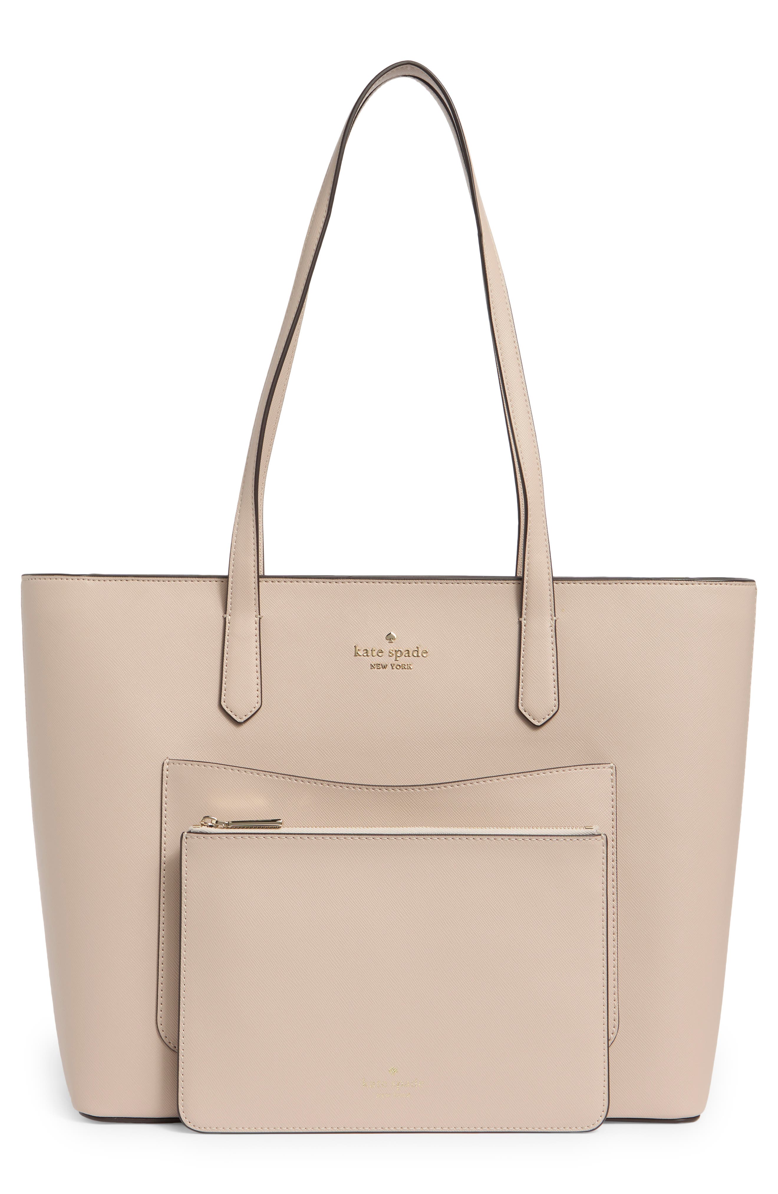 Kate Spade New York staci large tote bag & pouch set, Alternate, color, 