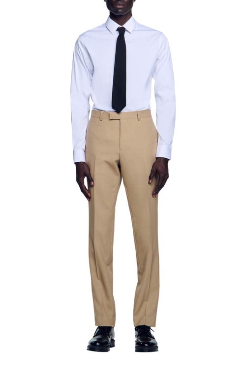 SANDRO SANDRO WOOL SUIT TROUSERS