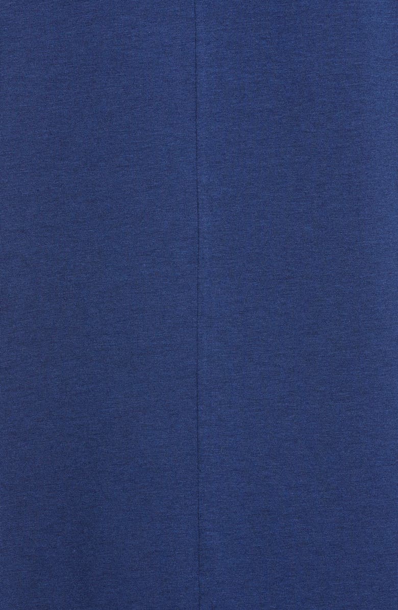 Hue Convertible Scarf Lapel T-Shirt, Alternate, color, Medieval