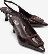 Prologue Shoes Dublin Buckle Stiletto Pump