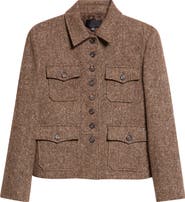 Nili Lotan Jamison Stretch Virgin Wool Jacket