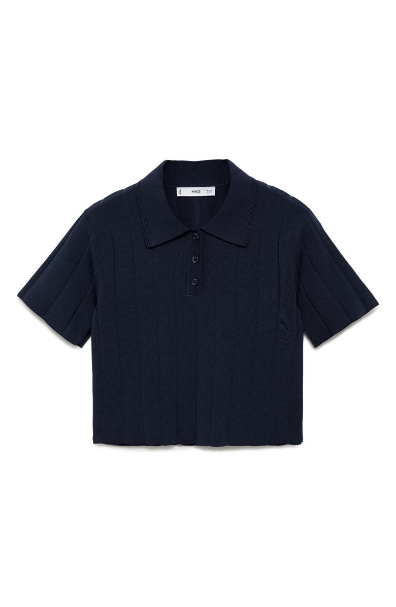 MANGO Crop Polo, Alternate, color, 