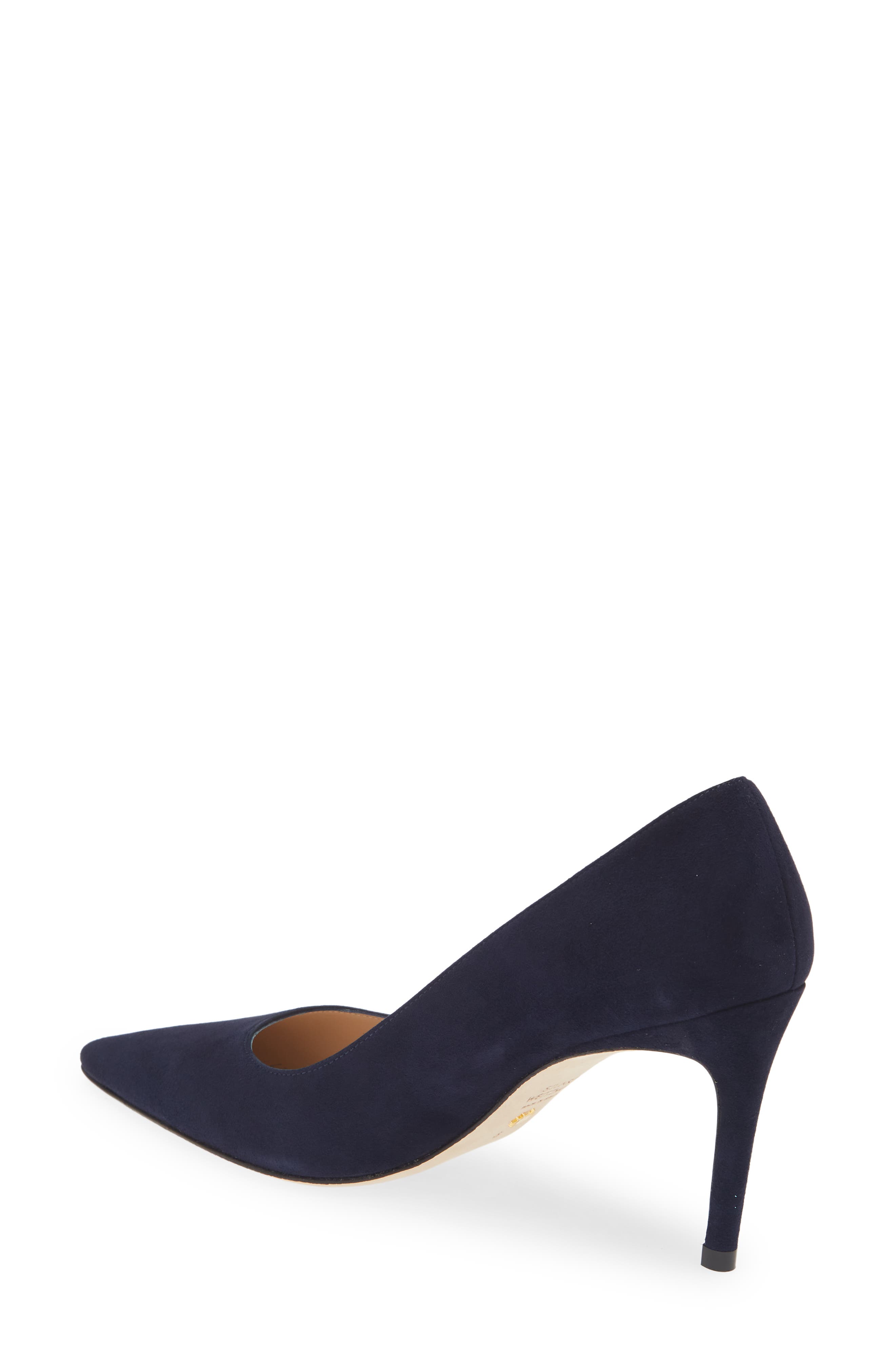 Stuart Pointed Toe Pump, Alternate, color, NICE BLUE SUEDE