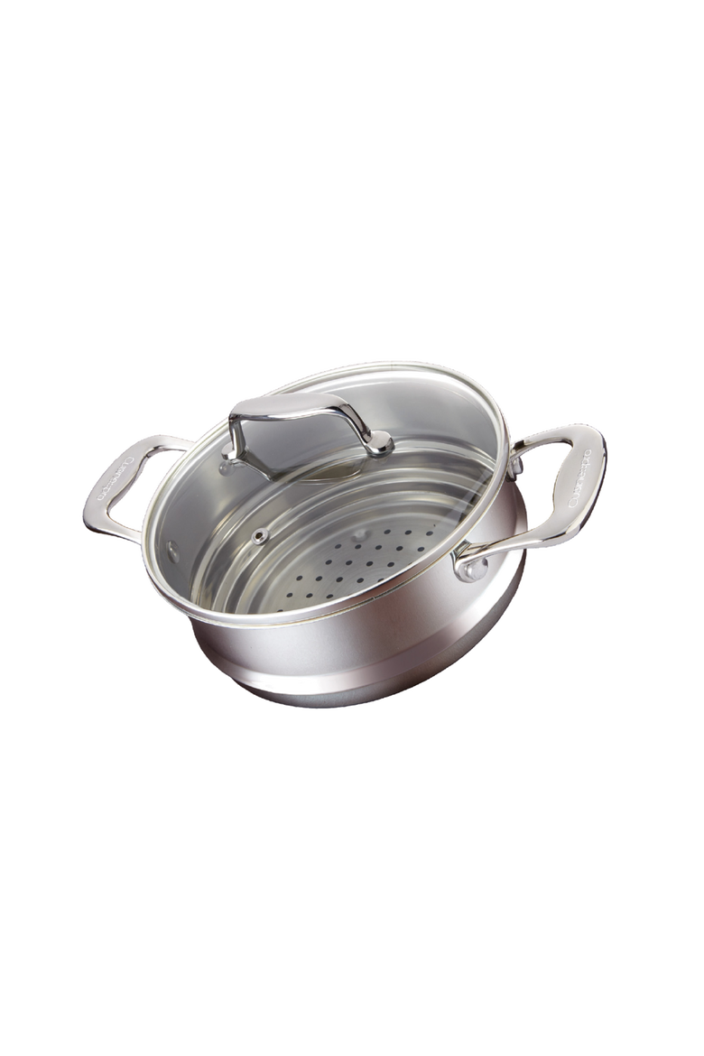 iconiX™ 7.6 Qt Stockpot with Lid, Alternate, color, SILVER