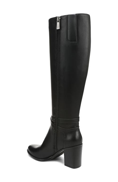 Naturalizer Womens Kalina Knee High Boots Narrow Regular Wide Extra Wide Calf In Black