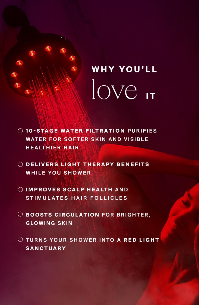 HigherDOSE Red Light Shower Filter, Alternate, color, 