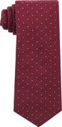 CONSTRUCT Dot Print Cotton Tie
