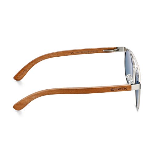 Earth Wood Positano Polarized Sunglasses In Orange
