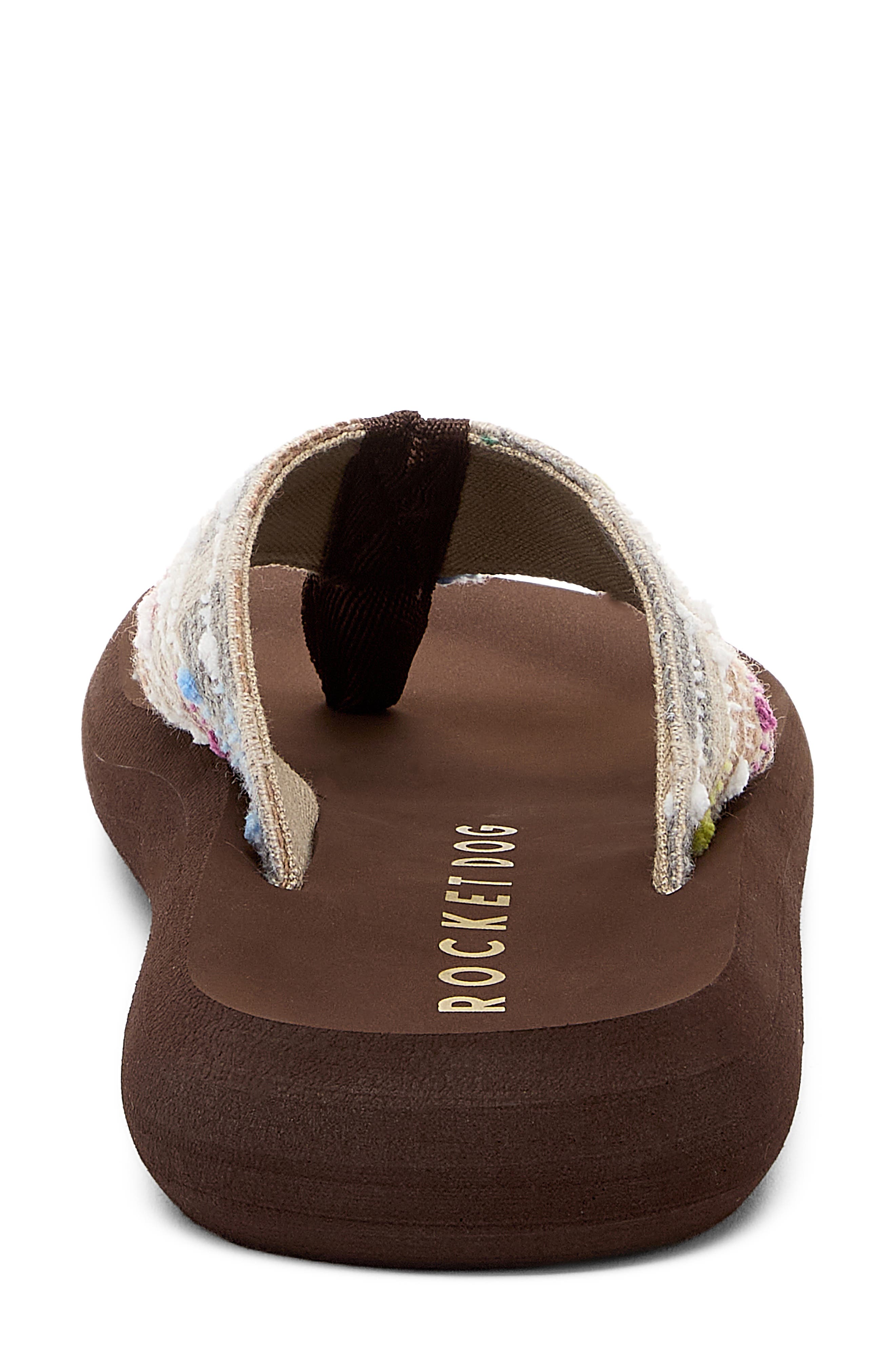 Spotlight 2 Flip Flop, Alternate, color, BROWN MULTI