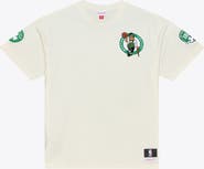 Mitchell & Ness Men's Mitchell & Ness Cream Boston Celtics Hardwood Classics Chainstitch Premium T-Shirt