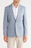 Original Penguin Plaid Notch Lapel Blazer
