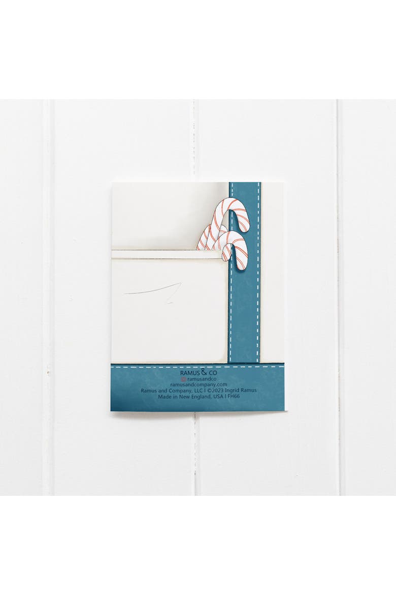 Winter/Holiday Greeting Card Pack Sets (3 ct) Tote with Presents, Alternate, color, Multi-Pack