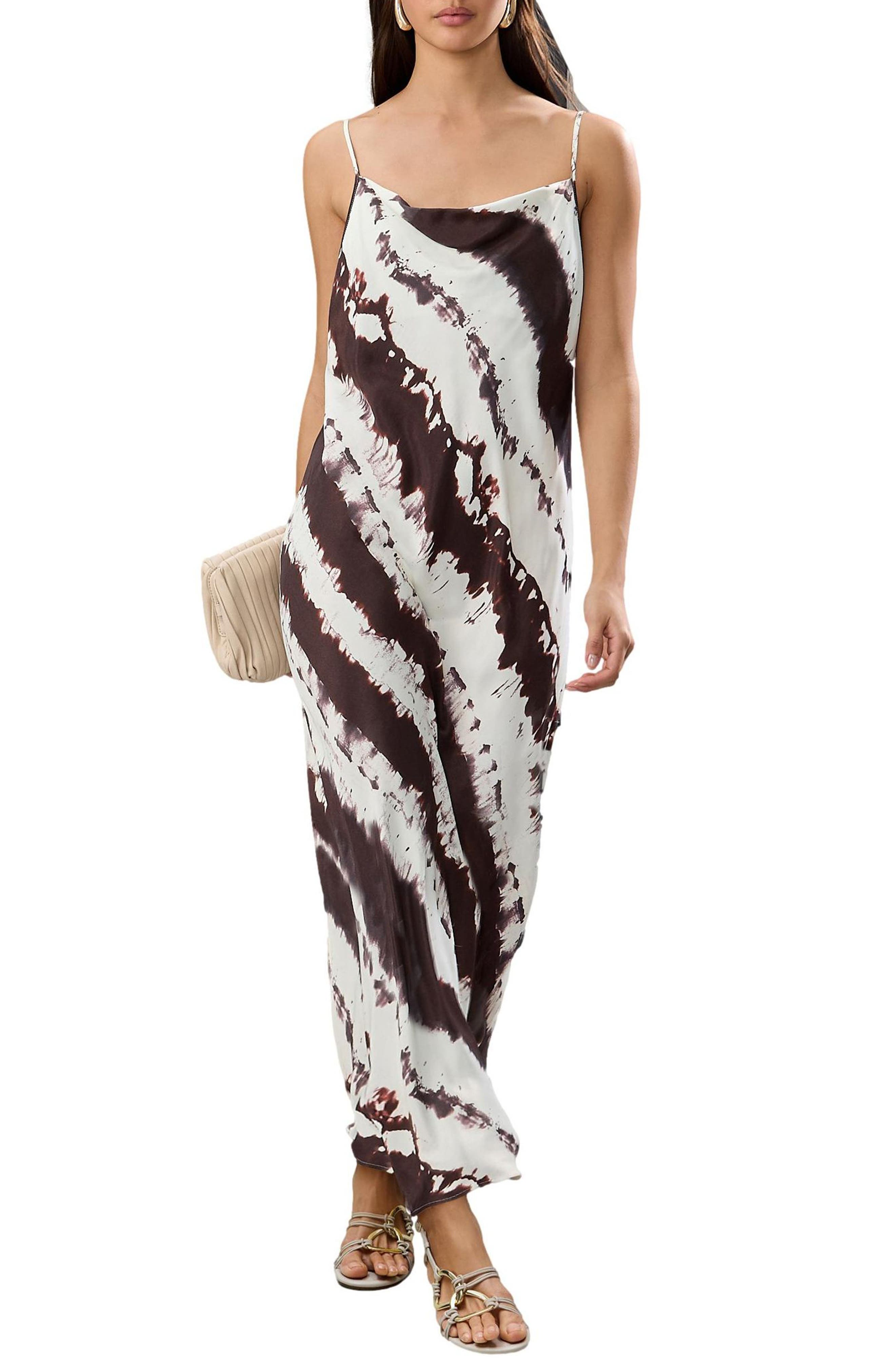 Cow Print Slipdress