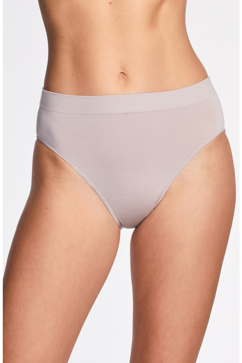 B-Smooth® High Cut Briefs, Main, color, OPAL GRAY