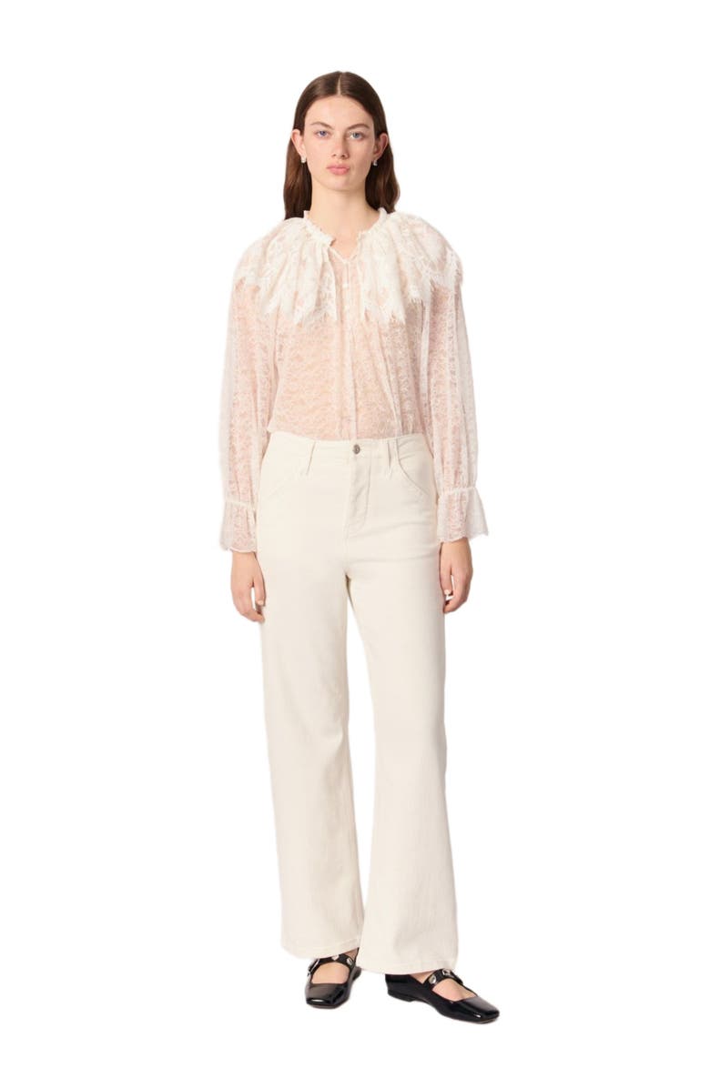 maje Carpenter cut jeans, Main, color,