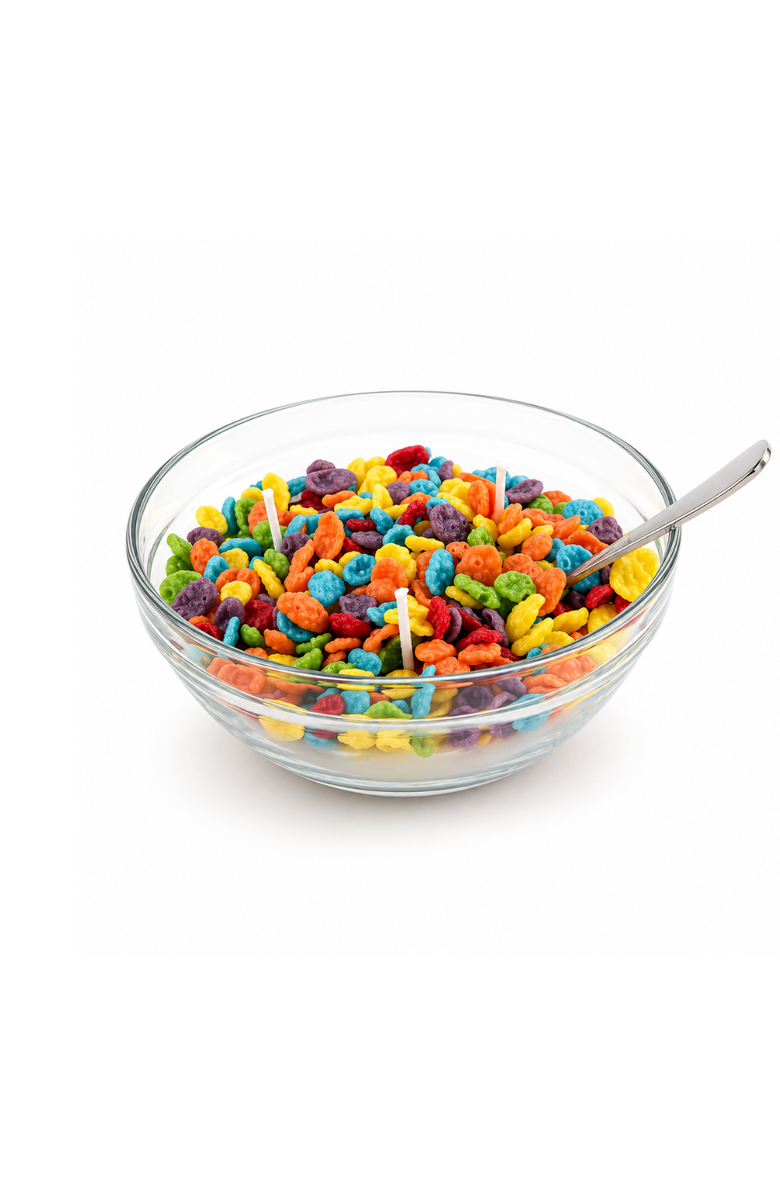 Southlake gifts Fruity Pebbles Cereal Candle, Main, color, Fruity Pebbles