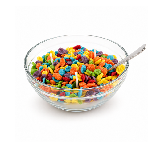 Fruity Pebbles Cereal Candle