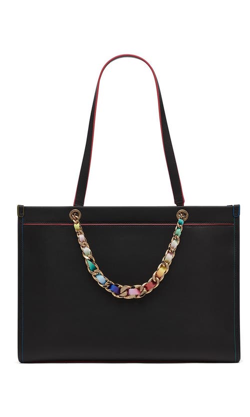 Karl Lagerfeld Paris Savoie Tote In Black Multi Combo