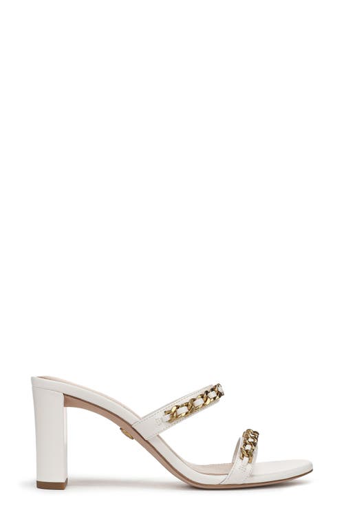 Shop Veronica Beard Gretchen Slide Sandal In Parchment