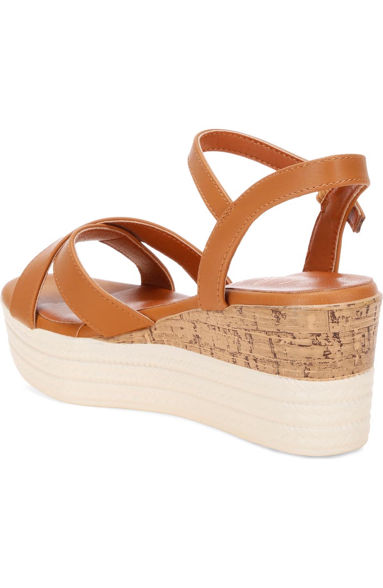 LONDON RAG Zinny Wedge Sandal, Alternate, color,