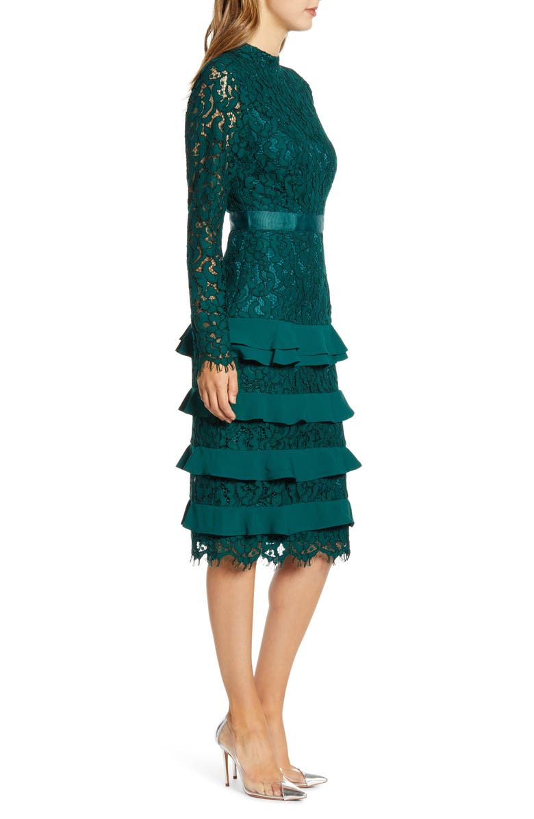 Rachel Parcell Long Sleeve Lace Dress, Alternate, color,