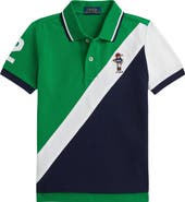 Polo Ralph Lauren Kids' Colorblock Cotton Piqué Polo