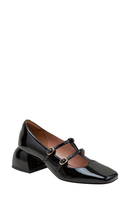 Linea Paolo Maurice Mary Jane Pump in Black 