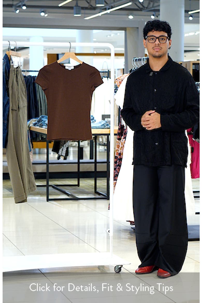 Faced Short Sleeve Top video