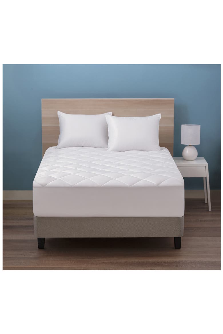 Sweet Slumber Mattress Pad, Main, color, WHITE